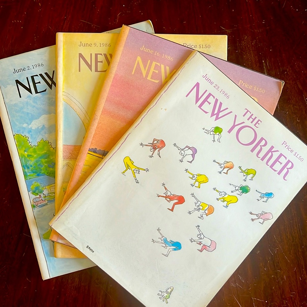 June 1986 New Yorker full magazine all original